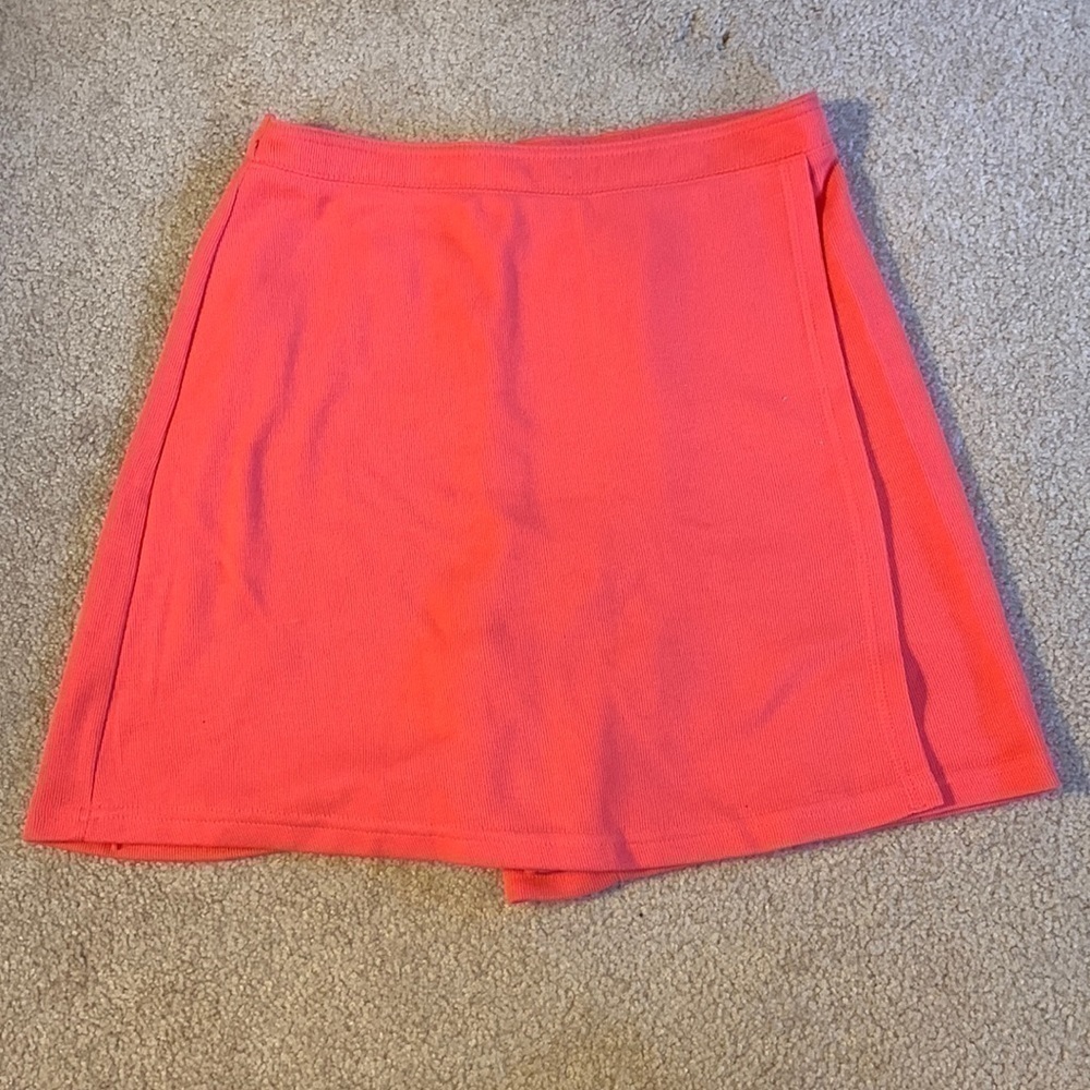 𝅺bobbie Brooks Coral Skort Size Large EUC